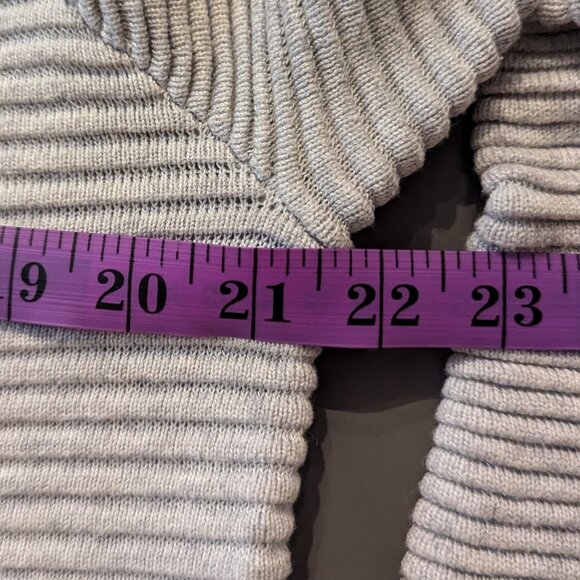 FEMME DE CARRIERE RIBBED LONG CARDIGAN US S - Picture 4 of 4